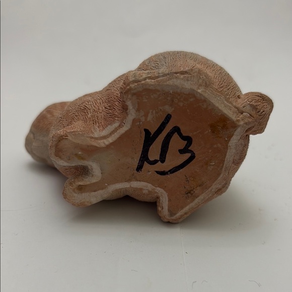 Brown Rabbit Clay Figurine Set - Picture 12 of 15